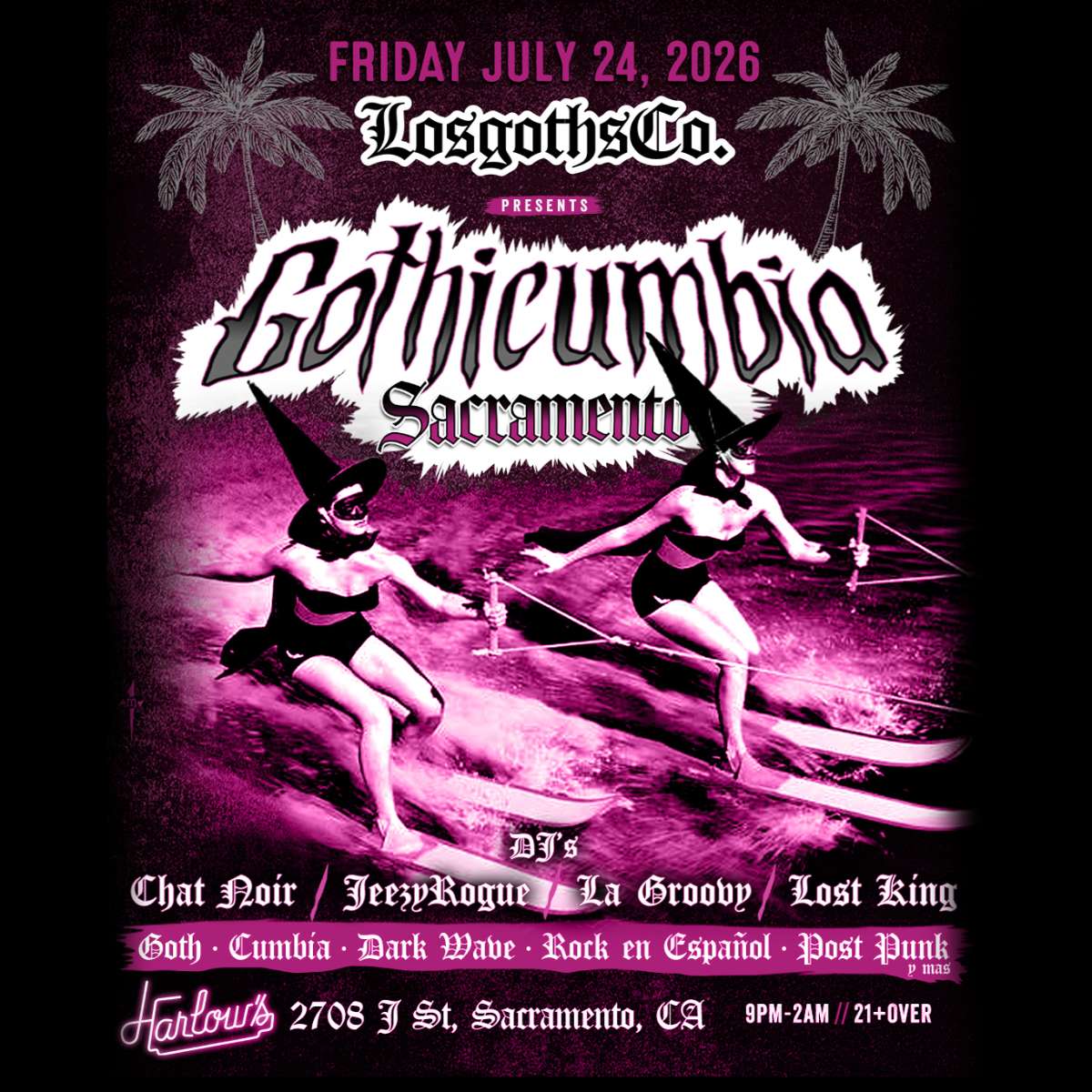 Gothicumbia, with La Groovy, Chat Noir, JeezyRogue, and Lost King
