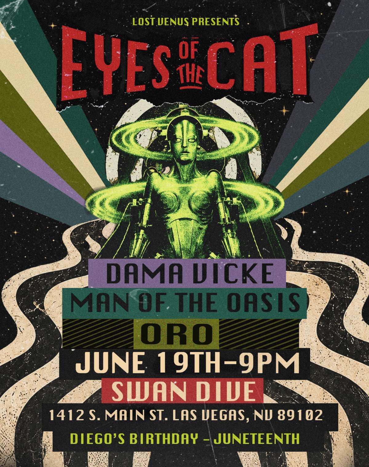 Eyes Of The Cat / Oro / Man of the Oasis Tickets | Las Vegas, NV