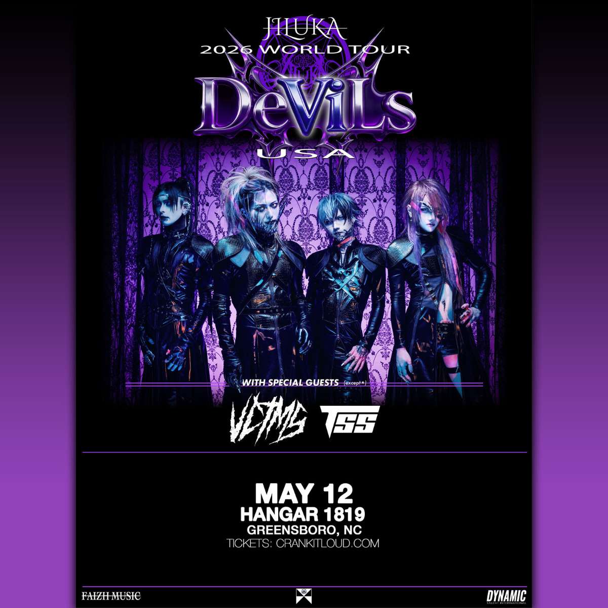 Jiluka - 'Devils' 2026 World Tour Tickets | Greensboro, NC
