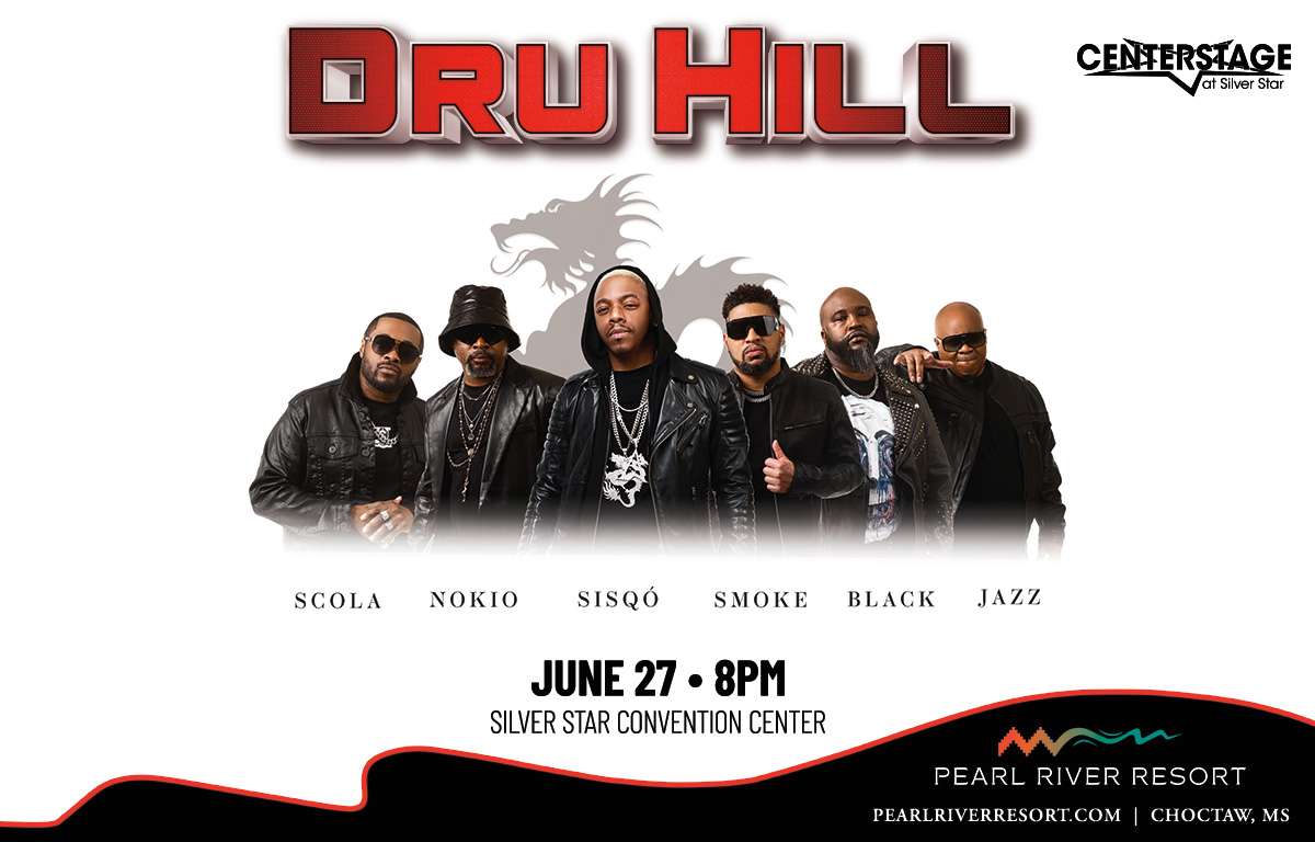 Dru Hill Tickets | Philadelphia, MS | Center Stage at Pearl River