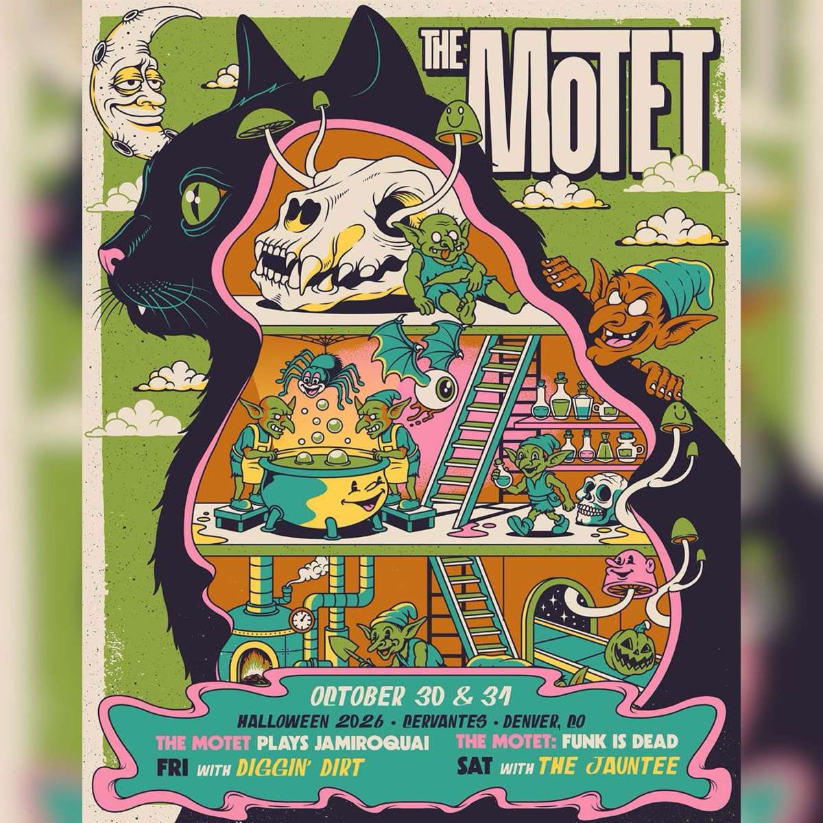 The Motet: Funk is Dead w/ The Jauntee **SATURDAY 10/31**
