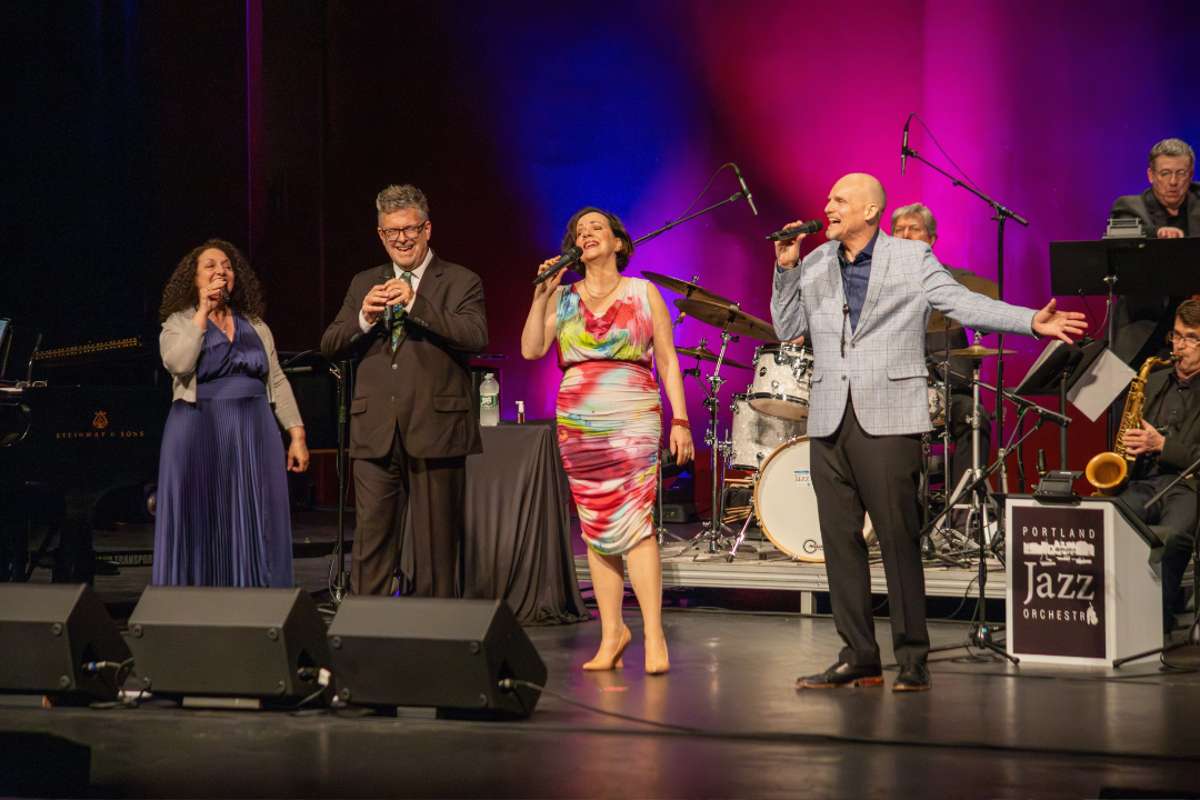 New York Voices & Portland Jazz Orchestra at Westbrook Performing Arts Center