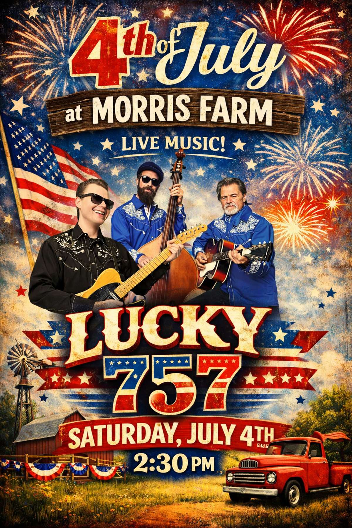 Lucky 757 *FREE SHOW* Tickets | Barco, NC | Morris Farm Back 40 Live