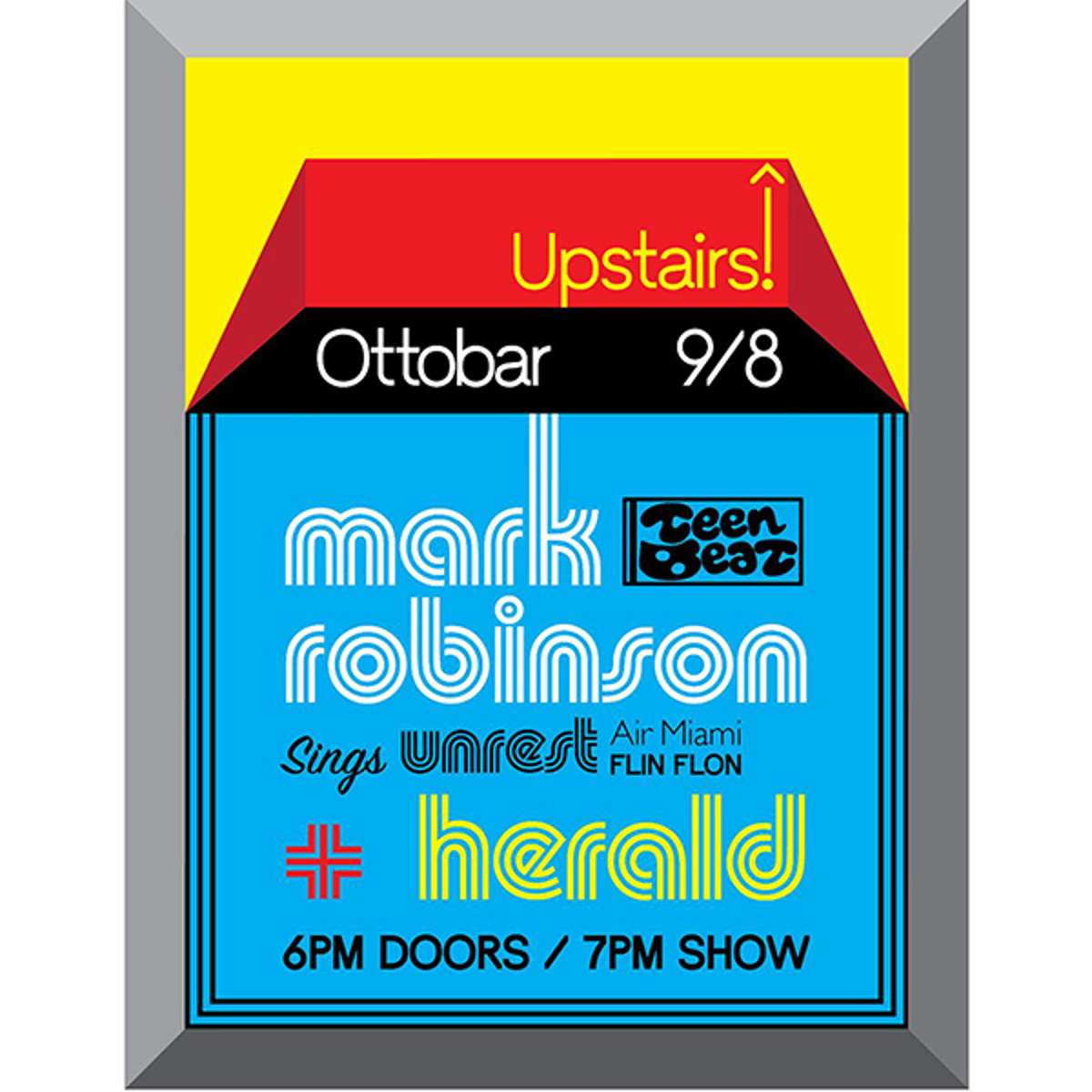 Mark Robinson sings Unrest, Air Miami, Flin Flon, Grenadine, with guest Herald