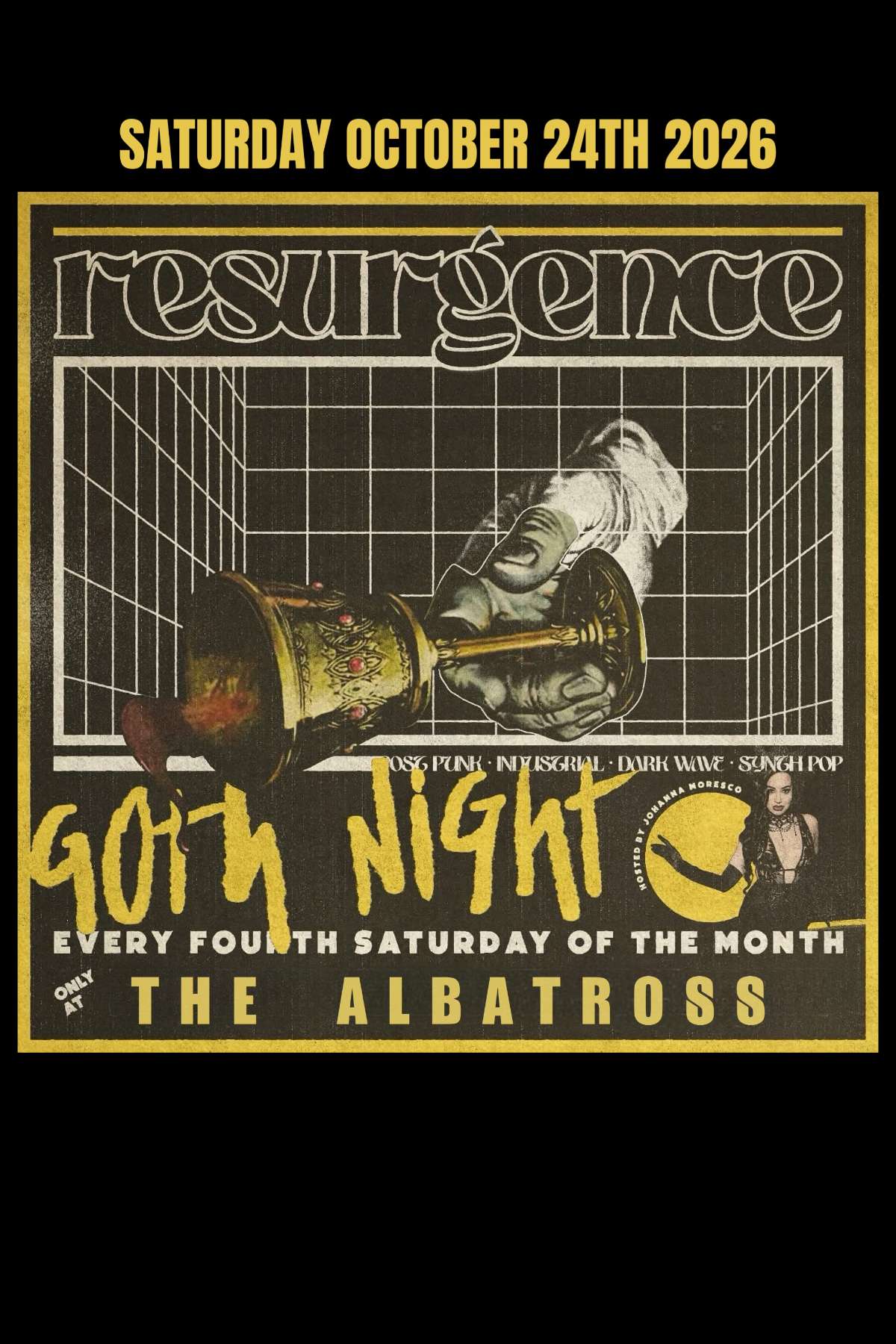 RESURGENCE GOTH NIGHT feat DJ DARK