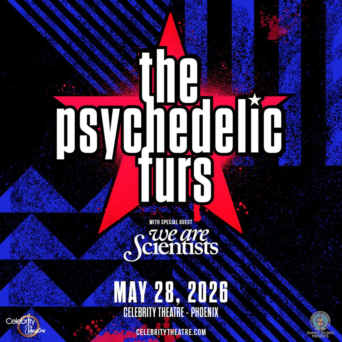 THE PSYCHEDELIC FURS W/ SPECIAL GUESTS WE ARE SCIENTISTS Tickets