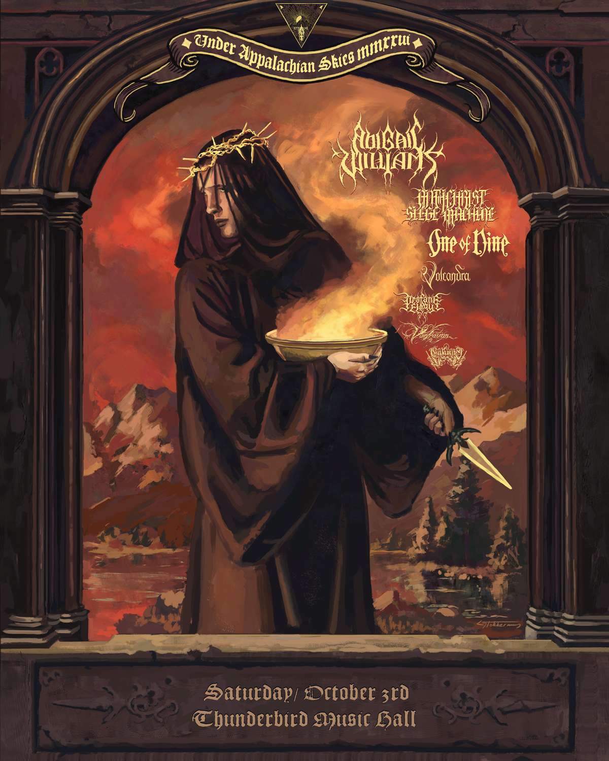 Under Appalachian Skies - featuring Abigail Williams and Antichrist Siege Machine