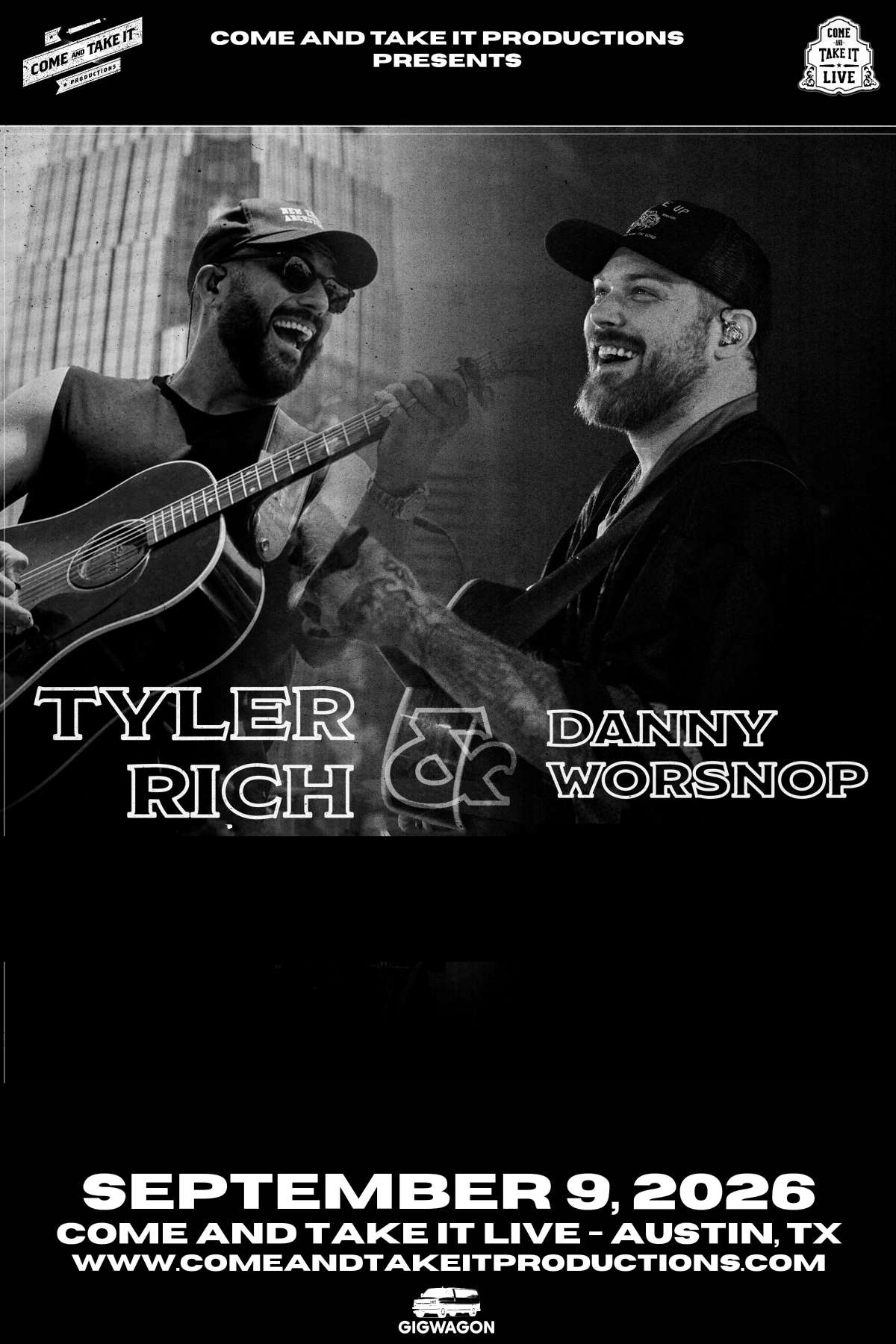 DANNY WORSNOP and TYLER RICH