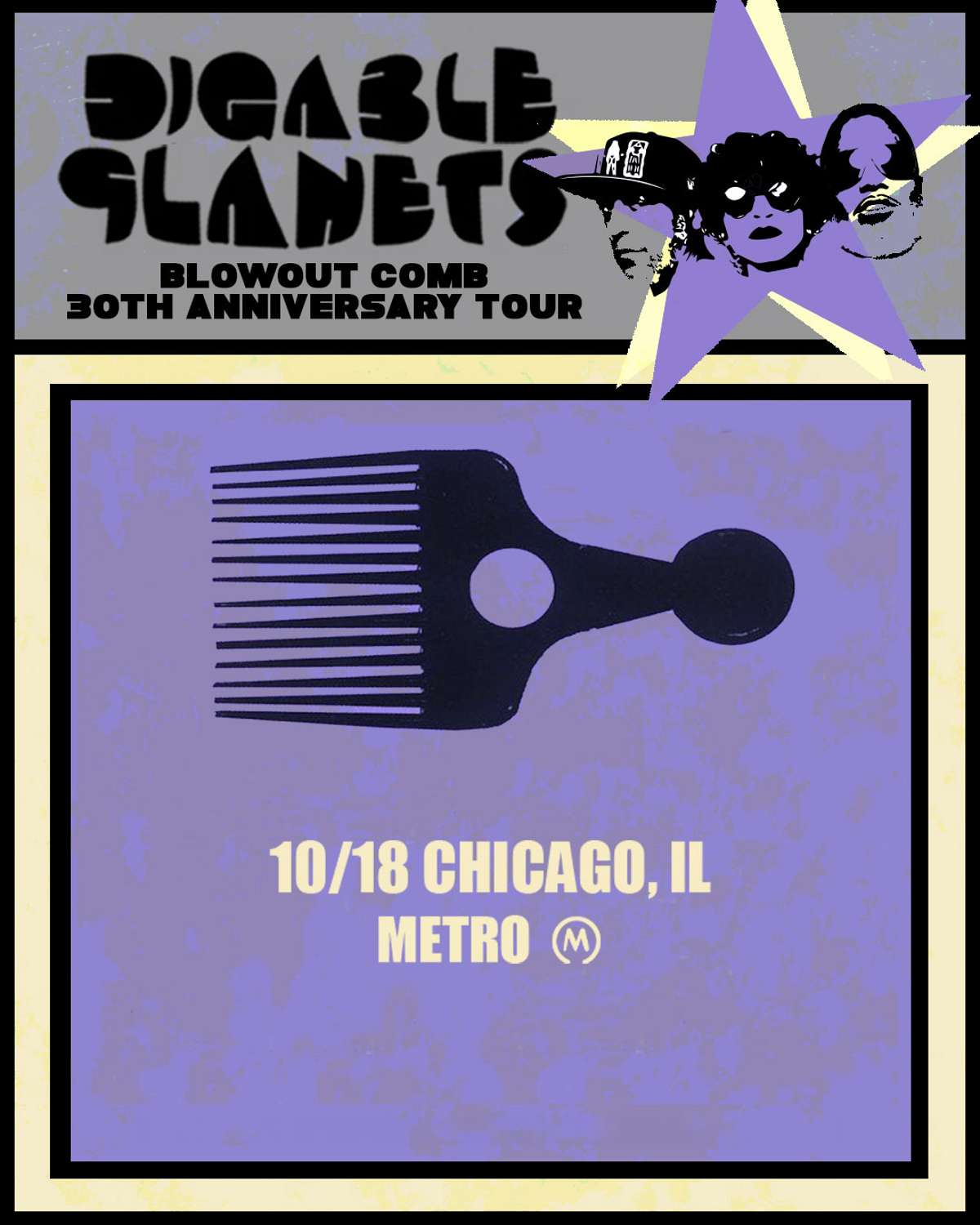 Digable Planets - Blowout Comb 30th Anniversary Tour Tickets