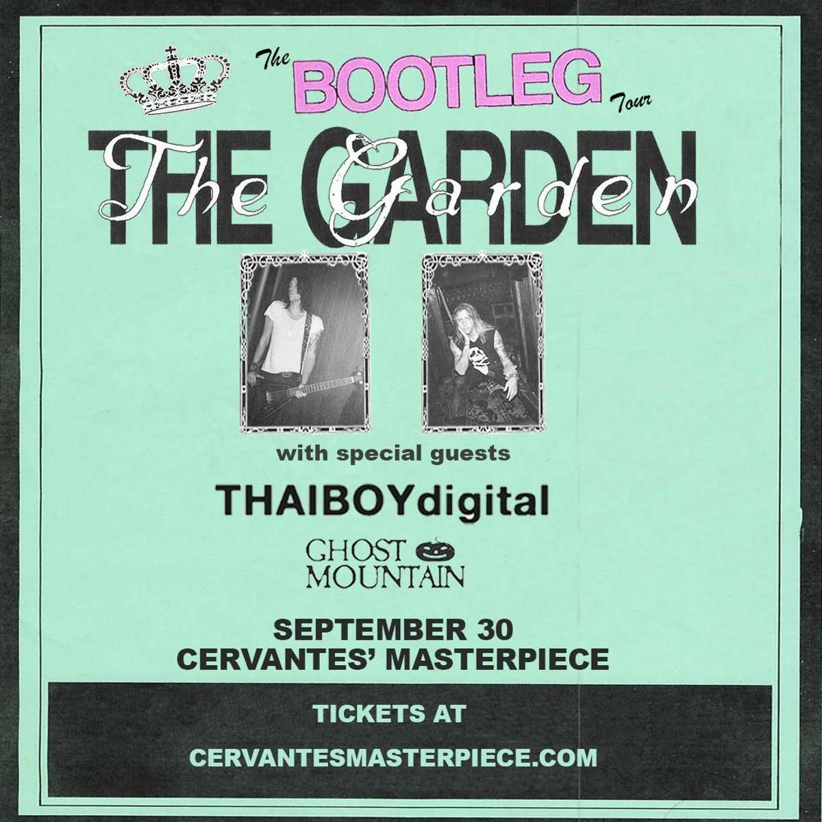 The Garden w/ Thaiboy Digital, Ghost Mountain Tickets | Denver, CO