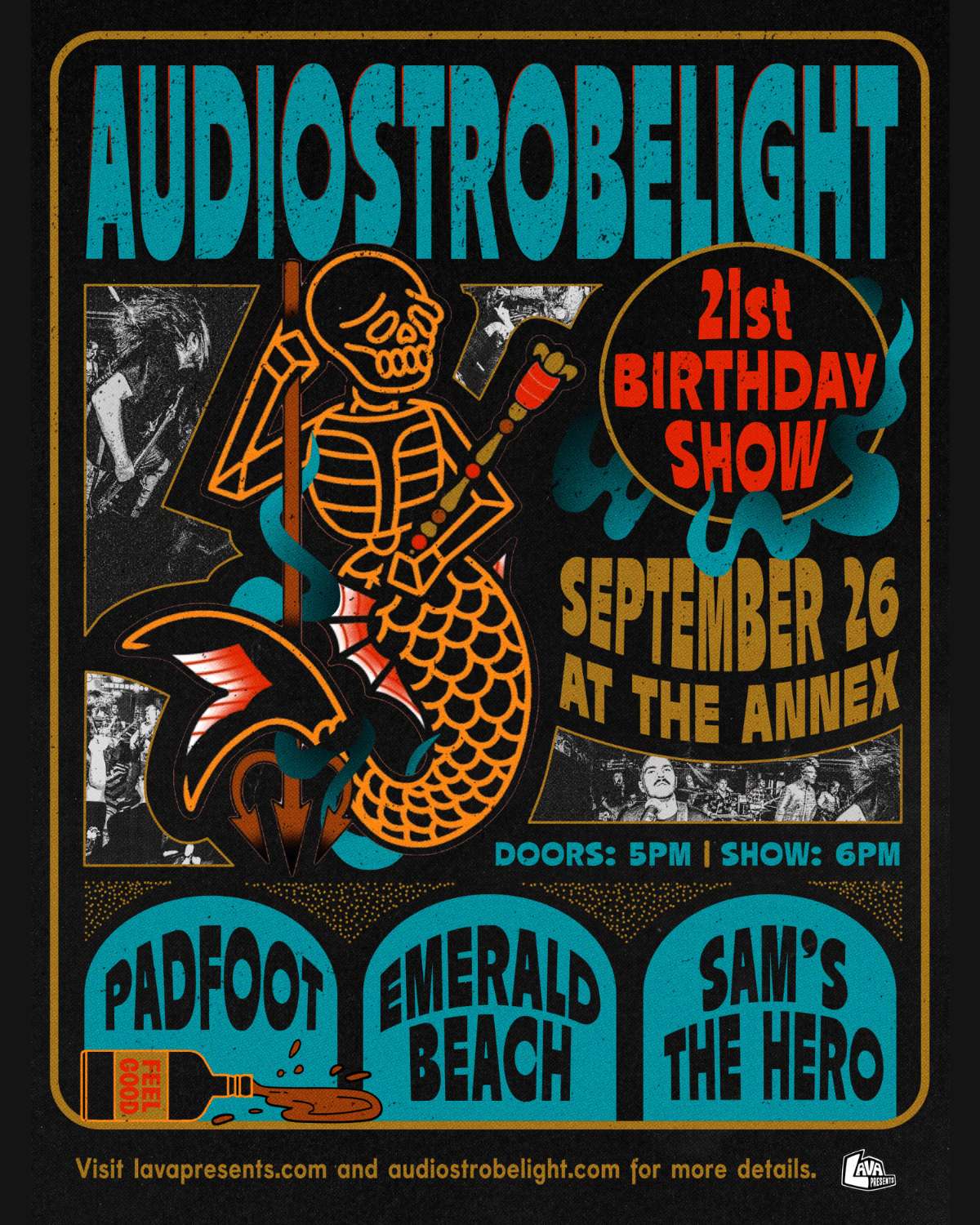 Audiostrobelight 21st Birthday Show at The Annex