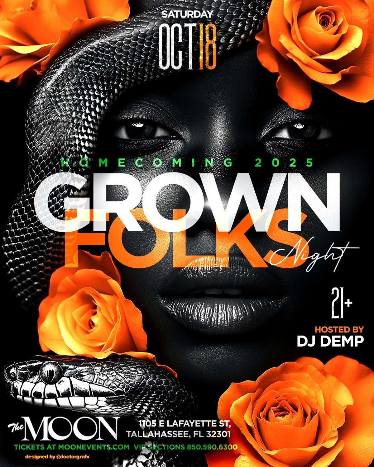 Homecoming 2025 Saturday Grown Folks Night