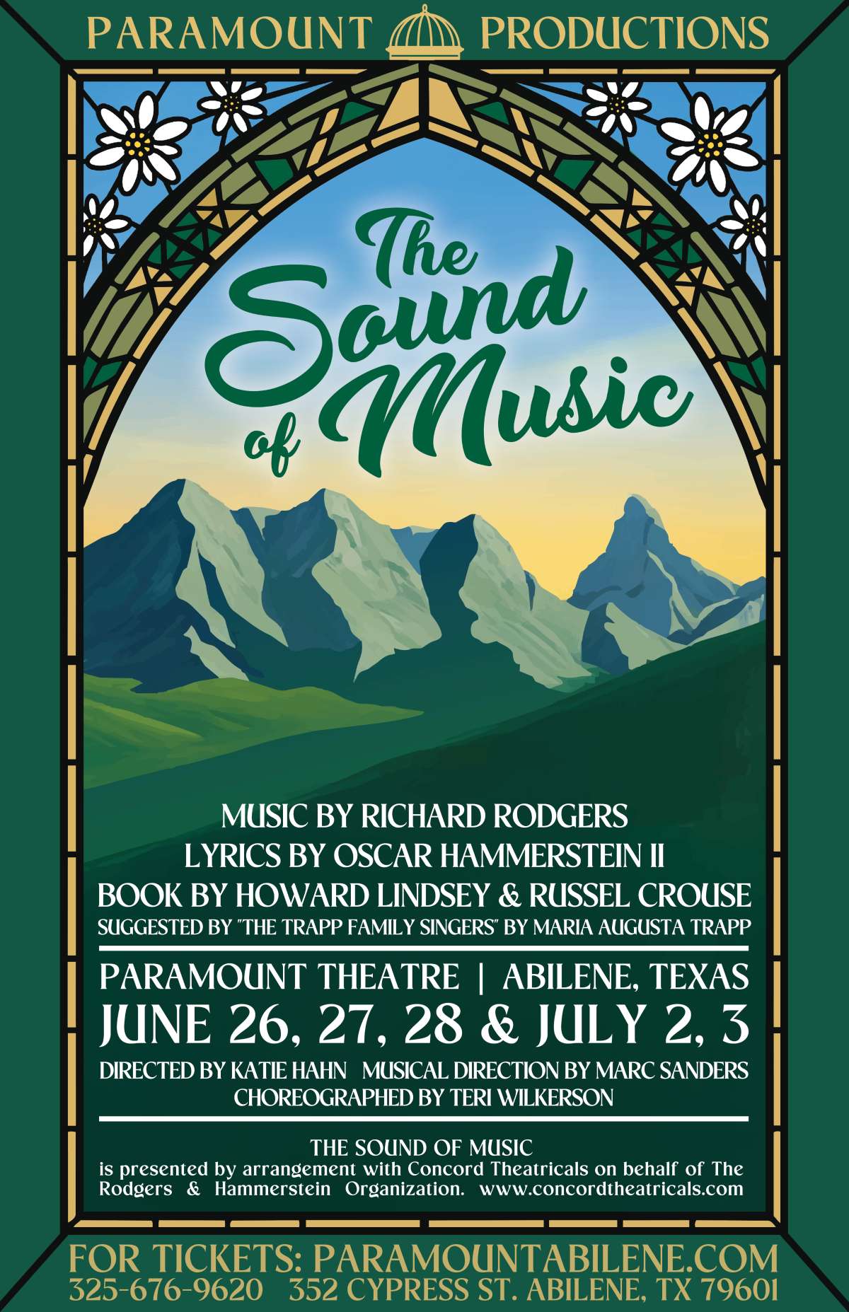 The Sound of Music Tickets | Abilene, TX | The Paramount Abilene