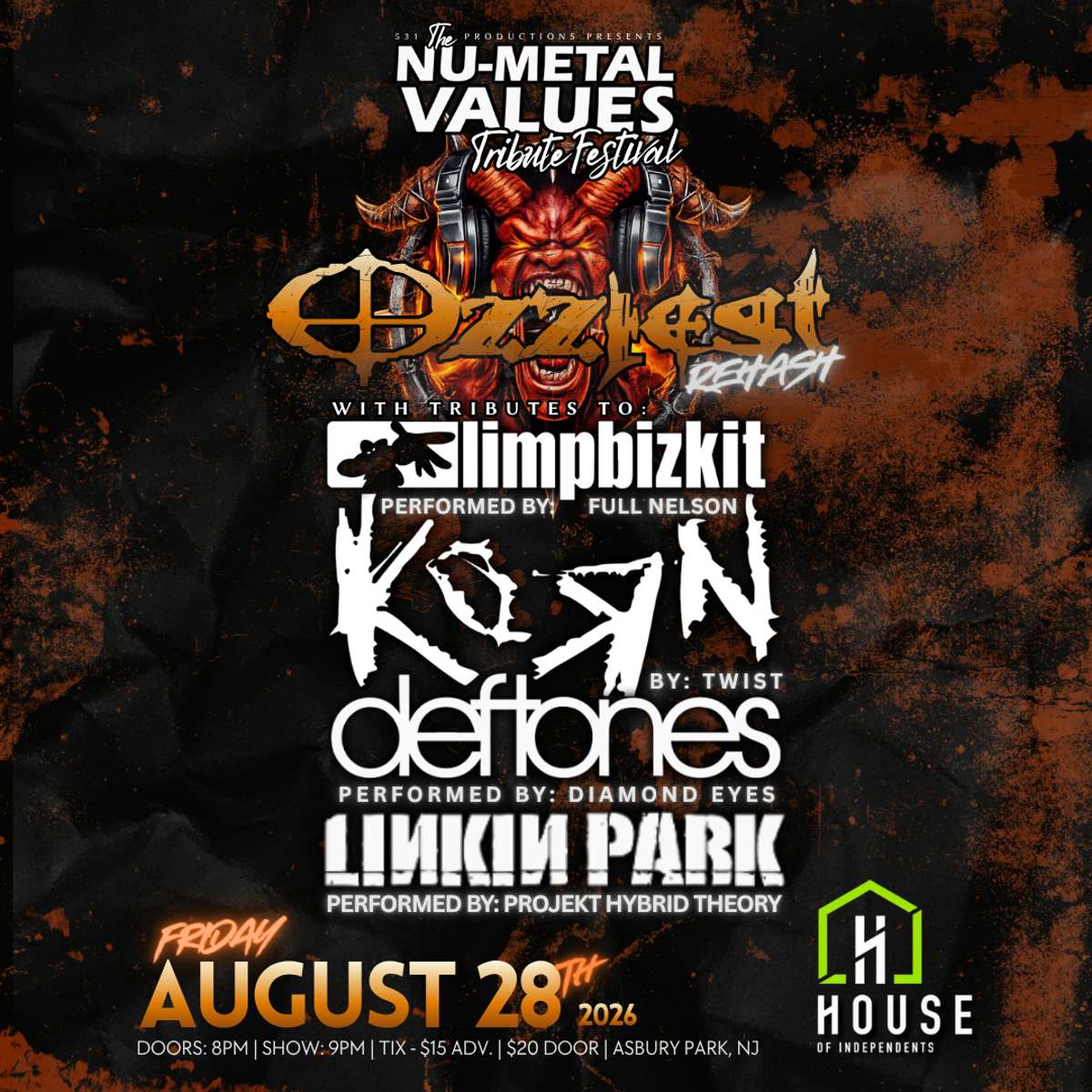 NU METAL VALUES: OZZFEST REHASH (Tribute)