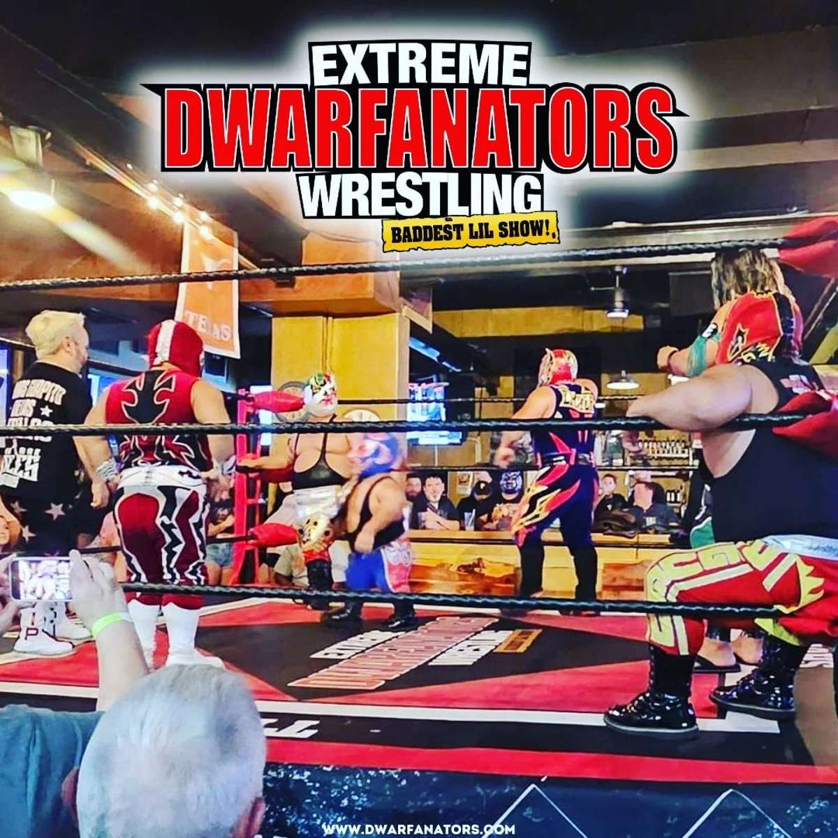 Extreme Dwarfanators Wrestling Tickets | Charlotte, NC | Amos