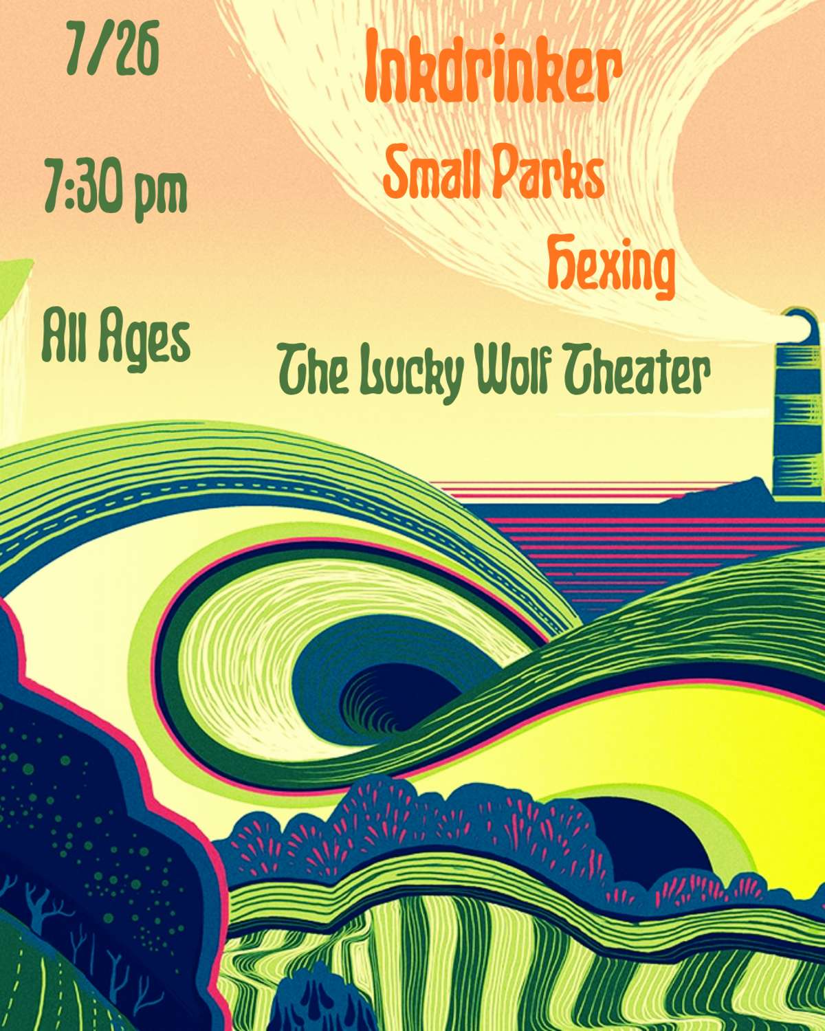 Inkdrinker // Small Parks // Hexing