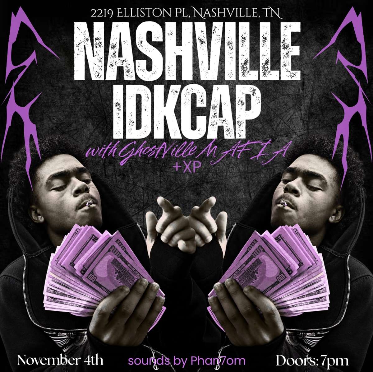 Idkcap w/Tynes, KITSUNE, LA, Slesh & Xp - 18+