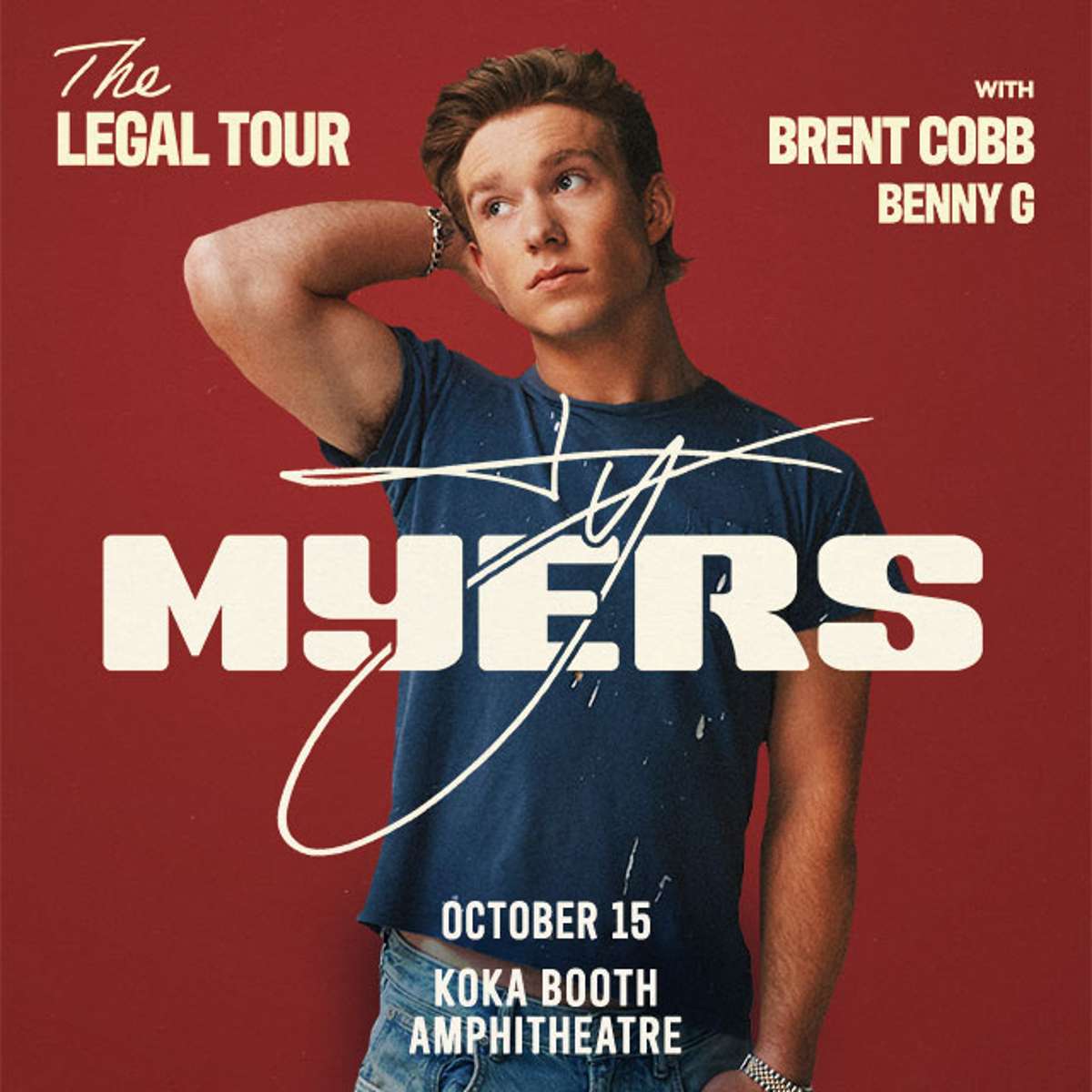 Ty Myers: The Legal Tour 2026