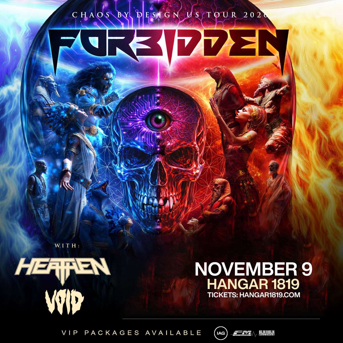 Forbidden – ‘Chaos By Design’ US Tour 2026