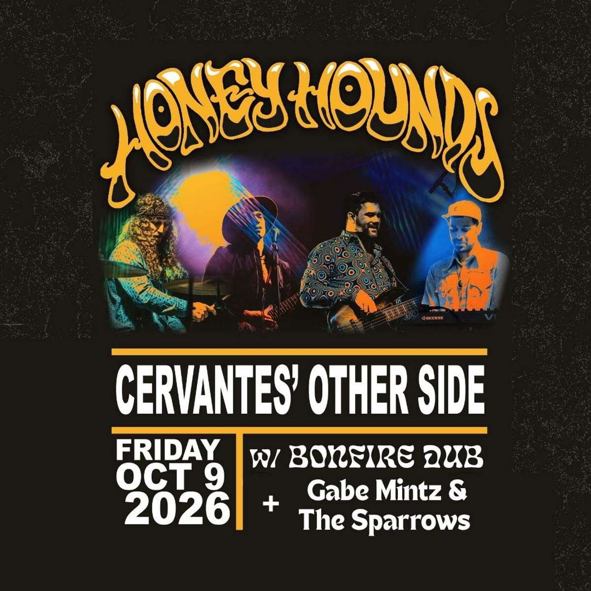 Honey Hounds w/ Gabe Mintz & the Sparrows, Bonfire Dub