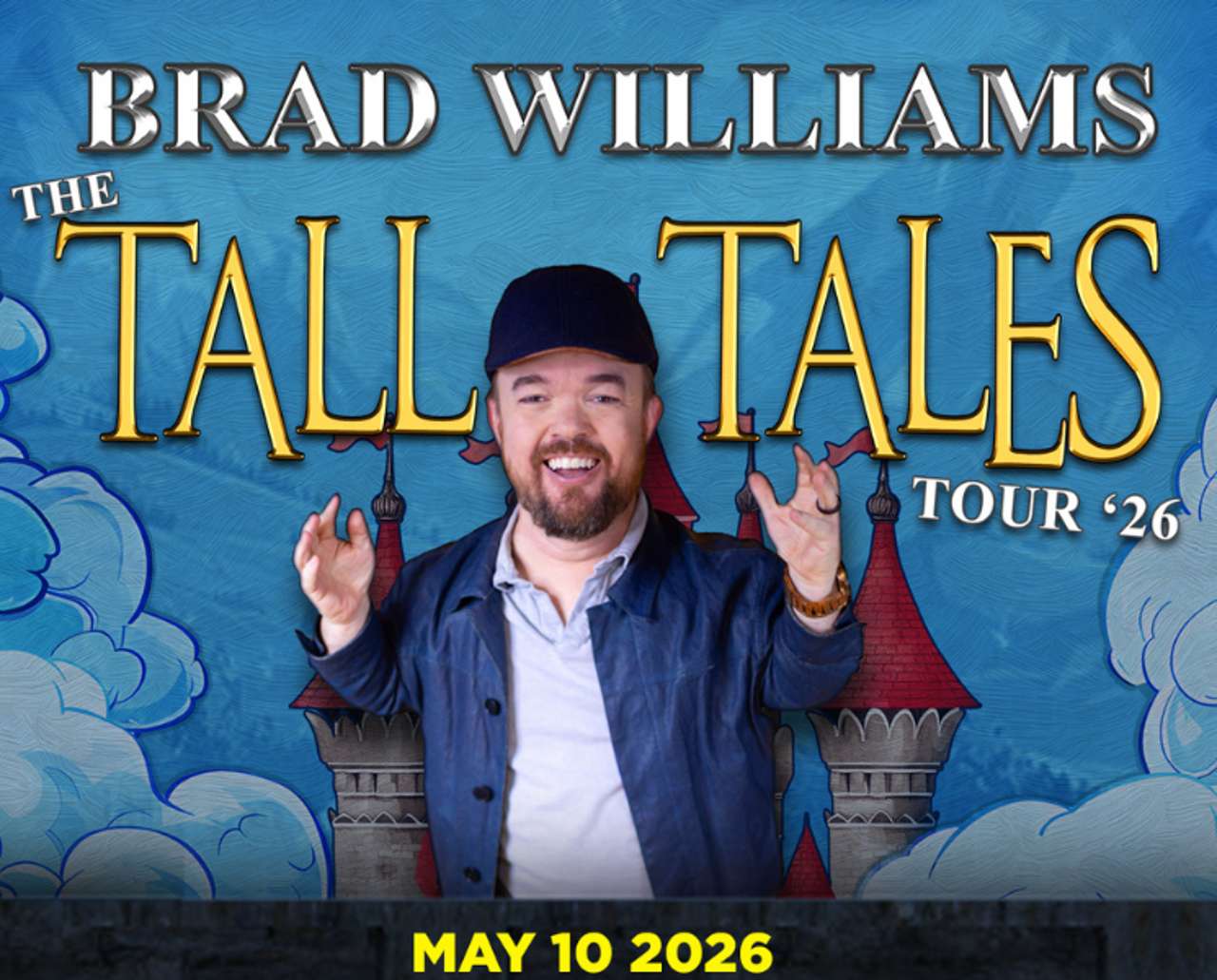 BRAD WILLIAMS: THE TALL TALES TOUR Tickets | Midland, TX | Wagner