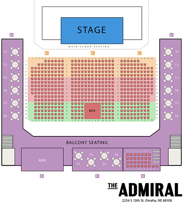 Joe Jackson Tickets Omaha, NE The Admiral Theater