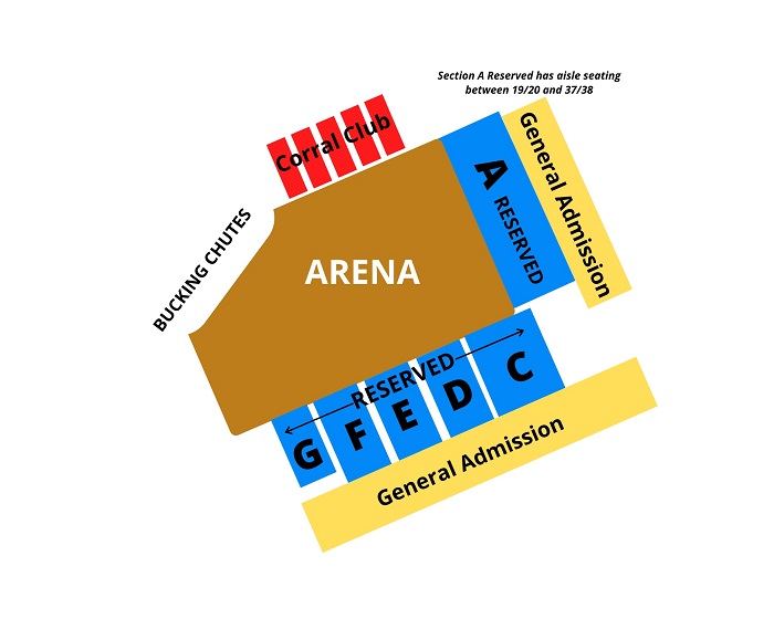 Folsom Pro Rodeo Friday Corral Club Tickets Folsom, CA Folsom Pro