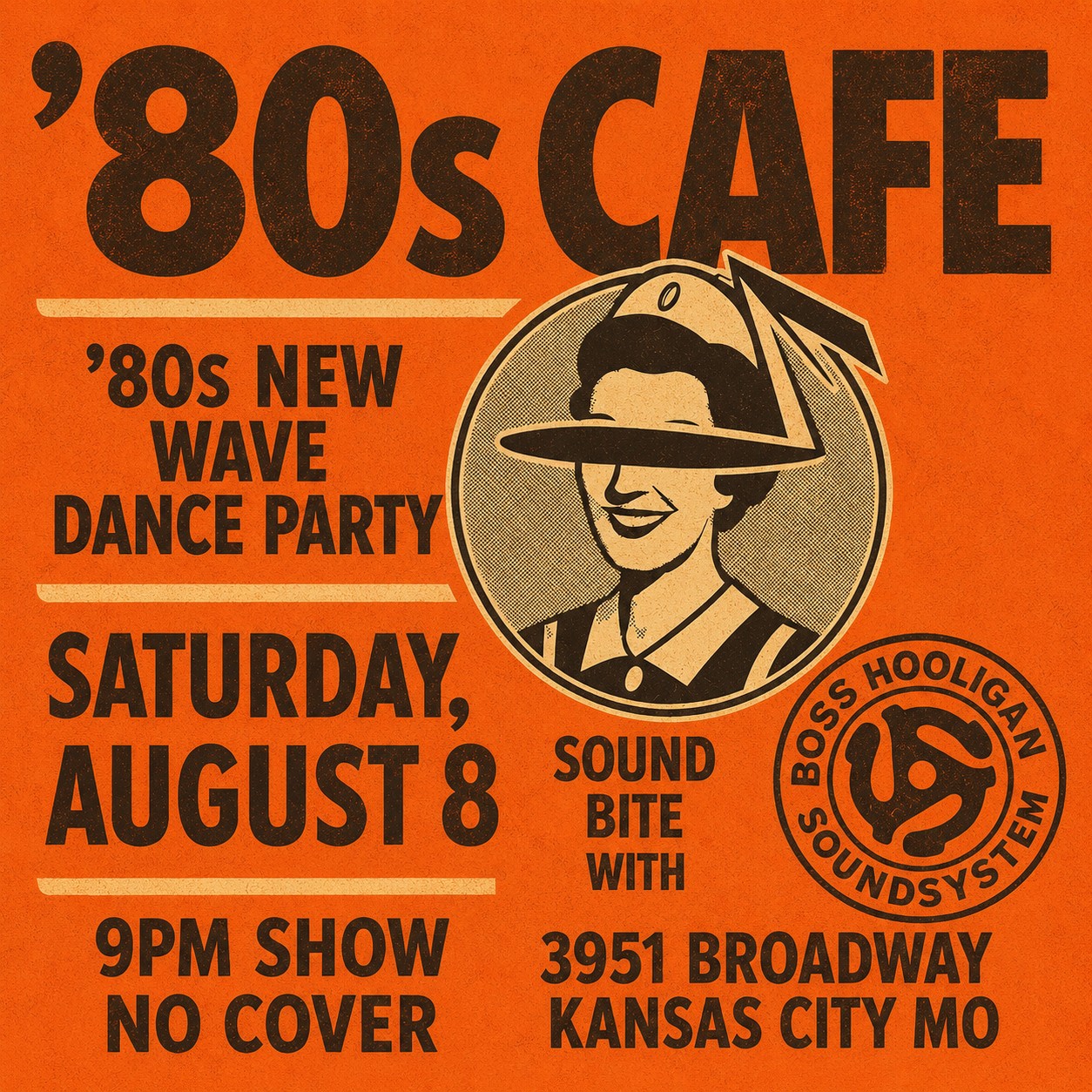 ✧ 80s ✧ 昭和レトロ喫茶 ミッドセンチュリー ベロア ベージュベルベット② 80's Cafe with Boss Hooligan Sound System Tickets | Kansas City