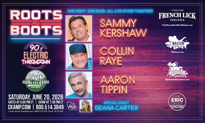 ROOTS & BOOTS TOUR Tickets | Paoli, IN | Castle Knoll